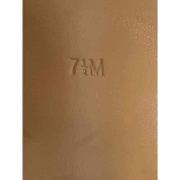 Marc Fisher Black and White Peep Toe Platform Heels Size 7 1/2 - Picture 11 of 12